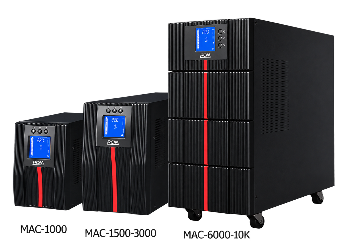POWERCOM MAC-1500 Macan Tower 1500VA PSW On-Line Australia
