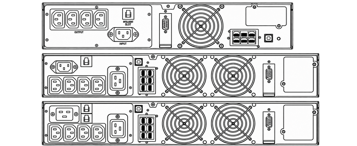 Macan Rack/Tower 3000VA PSW On-Line
