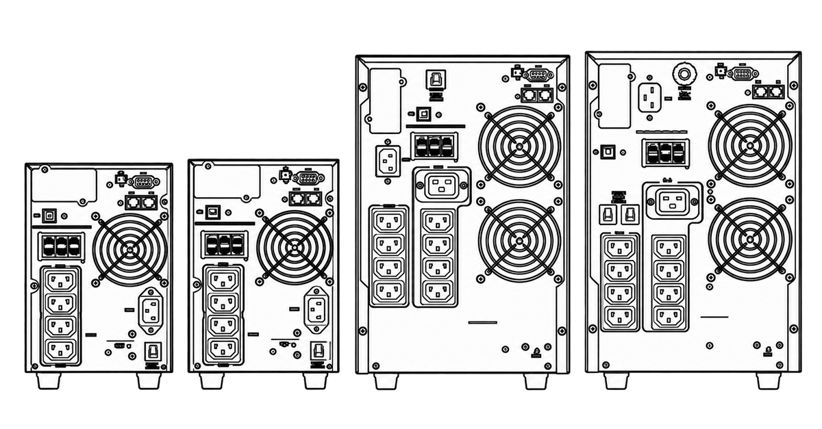 POWERCOM VGS-1500 - 10000 Vanguard II 1500VA PSW On-Line Australia
6